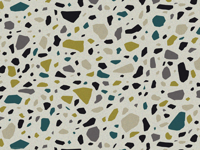 Terrazzo Mustard Blue