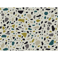 Terrazzo Mustard Blue