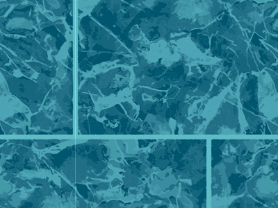 Tile Atoll Blue